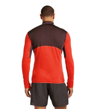 Icebreaker Men's 200 Realfleece Descender LS Half Zip Top
