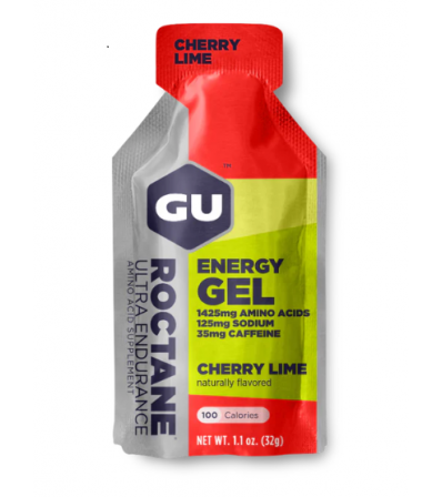 GU Roctane Energy Gel Cherry Lime 32G