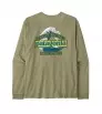Patagonia Long Sleeved Great Waves Responsibili-Tee M's